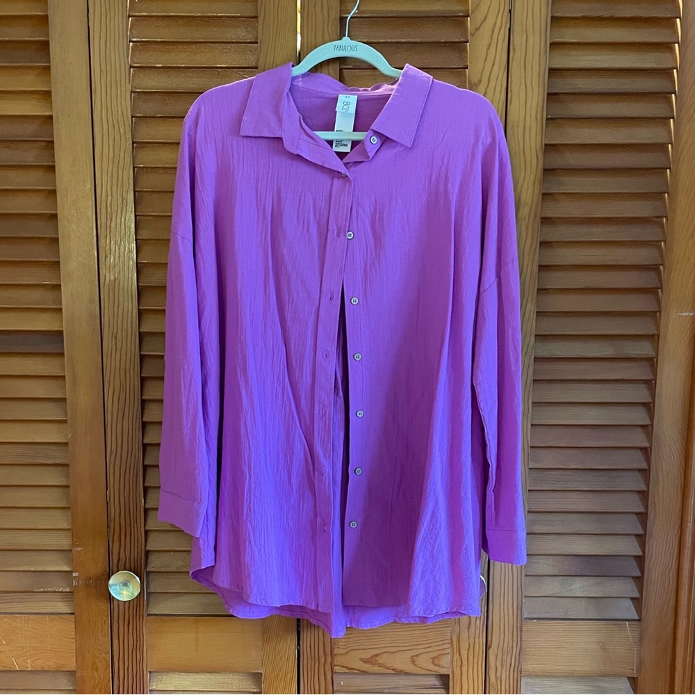 Oversized Button-Up